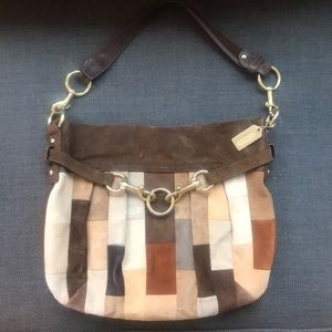 COACH SUEDE BAG